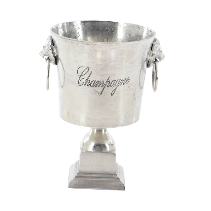 16" Silver Champagne Bucket