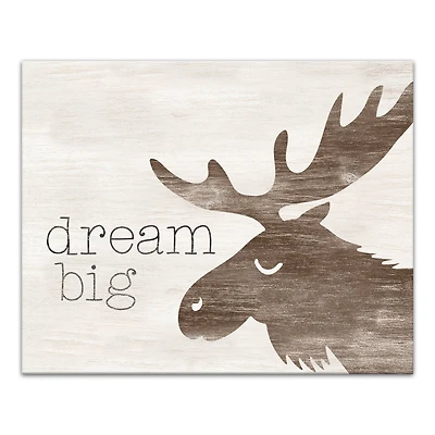 Dream Big 30" x 24" Canvas Wall Art