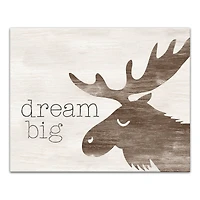 Dream Big 30" x 24" Canvas Wall Art
