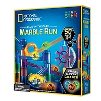 National Geographic™ 50-Piece Glow-in-the-Dark Marble Run