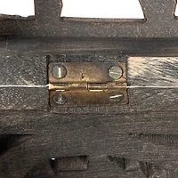 Hello Honey® Espresso Carved Reclaimed & Mango Wood Nesting Boxes Set