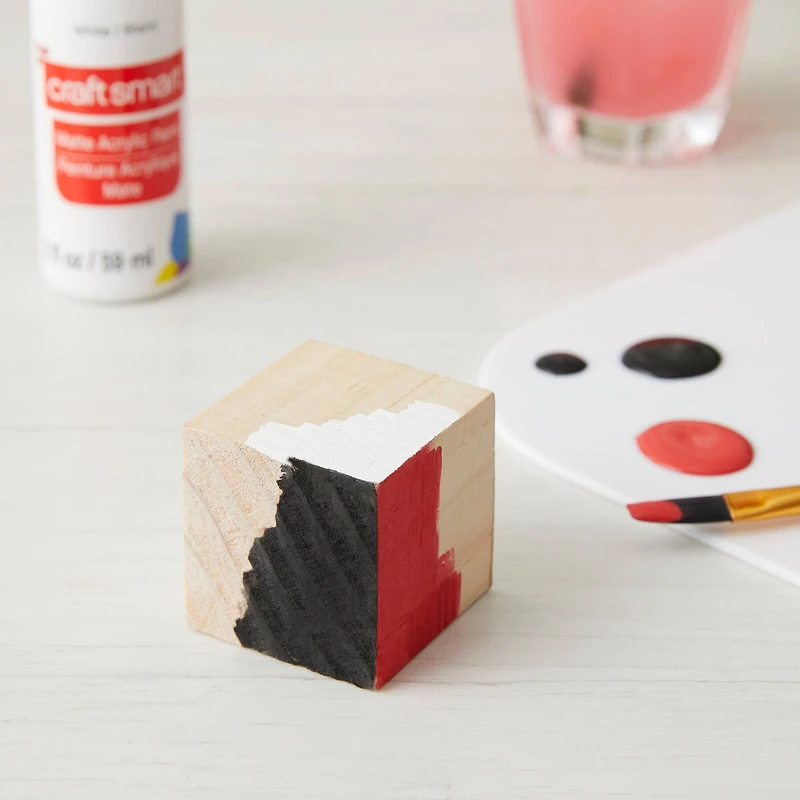 24 Pack: 1.5" Square Wood Block by Make Market®