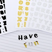 Bold Brushstrokes Letter & Number Stickers by Recollections™