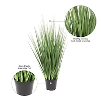 Artificial Potted Extra Full Green Grass