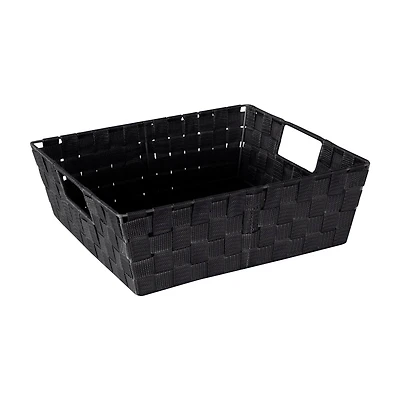 Simplify Large Woven Storage Shelf Bin