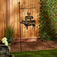 52" Life Is Better On The Farm Garden Stake