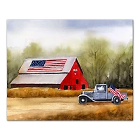 Country Barn Canvas Wall Art