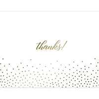 JAM Paper Confetti Premium Thank You Cards & Envelopes, 12ct.