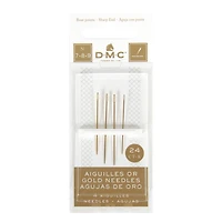 Gold Embroidery Needles, Size 7,8,9