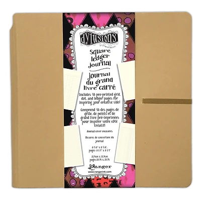 Dylusions Square Ledger Journal