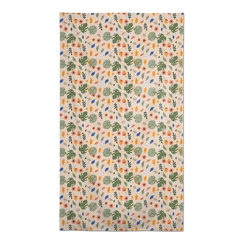 Floral Summer Palms Tablecloth