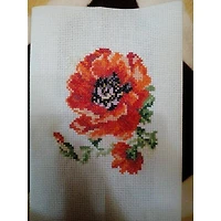 Alisa Poppy Cross Stitch Kit
