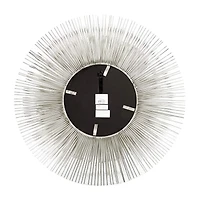 29'' Silver Modern Metal Wall Mirror