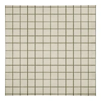 Cream Check Cotton Twill Napkin