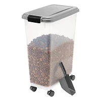 IRIS Chrome 47qt. Airtight Pet Food Container