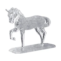 Original 3D Crystal Puzzle™ White Horse 98 Piece Puzzle