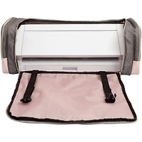 We R Memory Keepers® Pink & Gray Crafter's Machine Tote