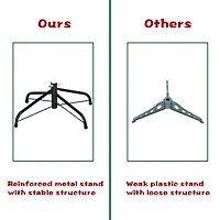 Costway 6ft. Fiber Optic Artificial Christmas Tree, LED Lights