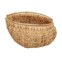 Household Essentials Round Woven Basket with Handles
