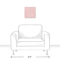 I've Got a Crush on You Canvas Wall Art