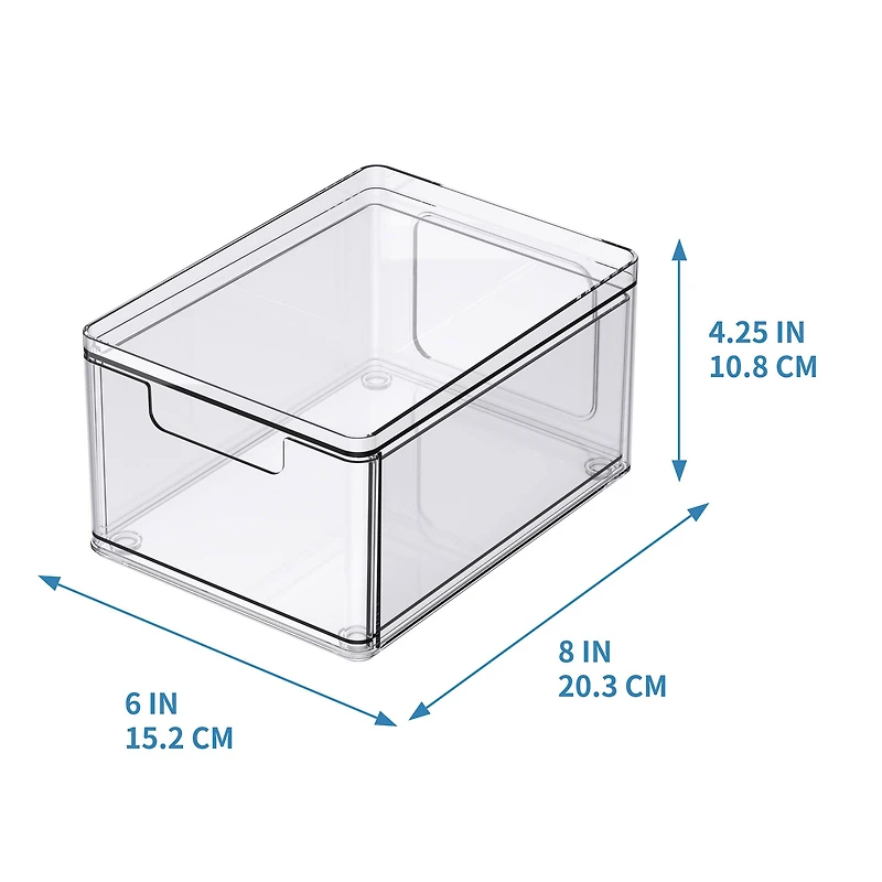 Clear Stackable Storage Drawer by Simply Tidy®