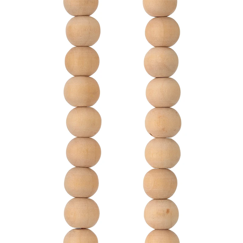 Light Natural Wooden Round Beads, 10mm by Bead Landing™
