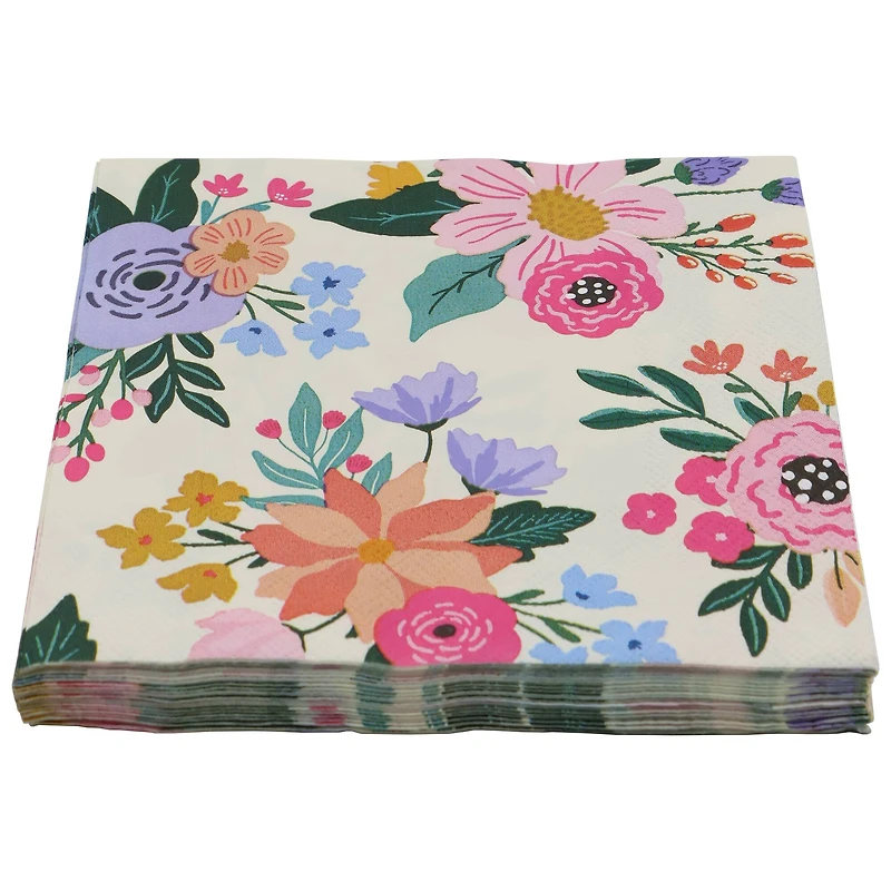 Flower Print Lunch Napkins, 20ct. by Celebrate It™