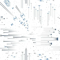 RoomMates Star Wars Galactic Battles Peel & Stick Wallpaper 