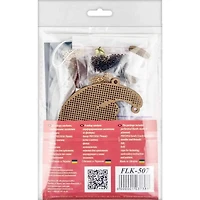 Wonderland Crafts Bear & Moon Bead Embroidery on Wood Kit