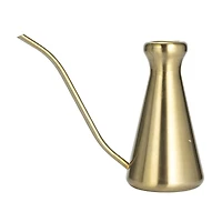 Hello Honey® 11" Brass Finish Stainless Steel Watering Can