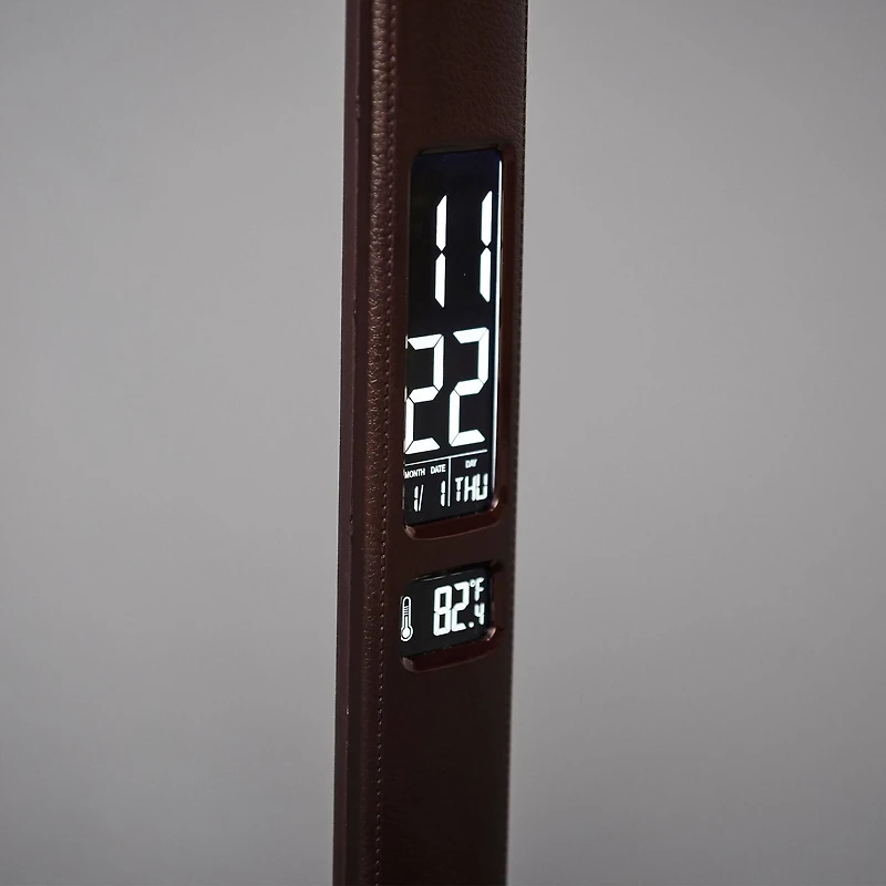 OttLite Wellness Series 14.75" Brown Renew LED Desk Lamp