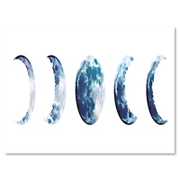 Designart - Magic Blue Moon Phases