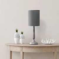 Simple Designs 23" Traditional Candlestick Table Lamp