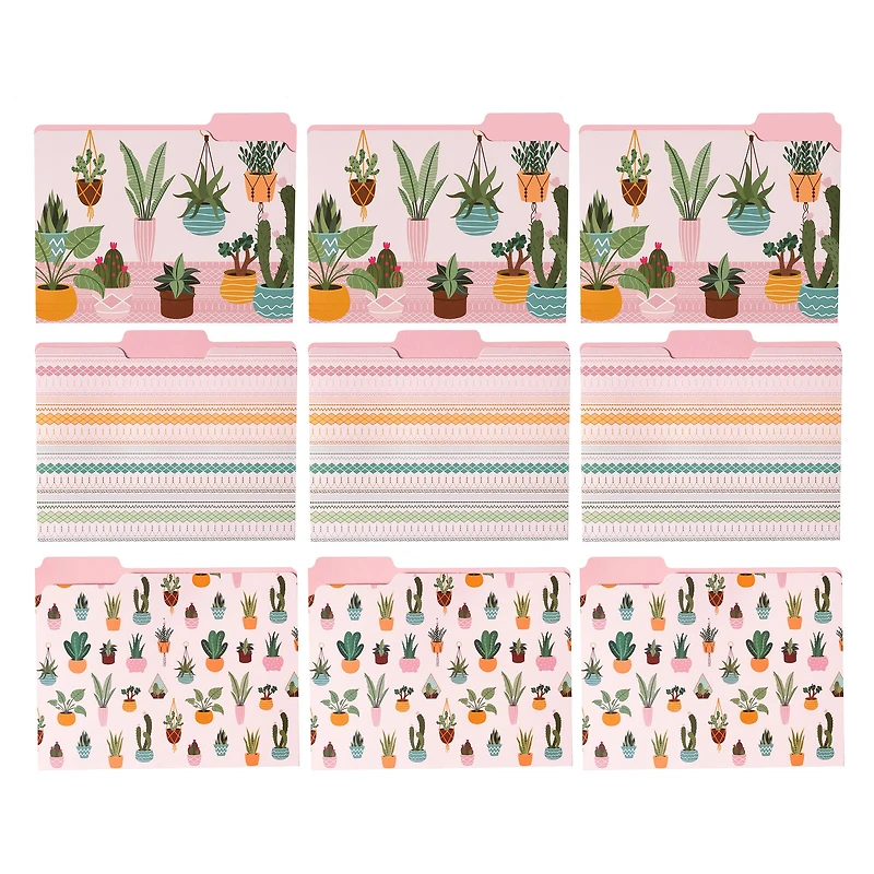 Succulents File Folders