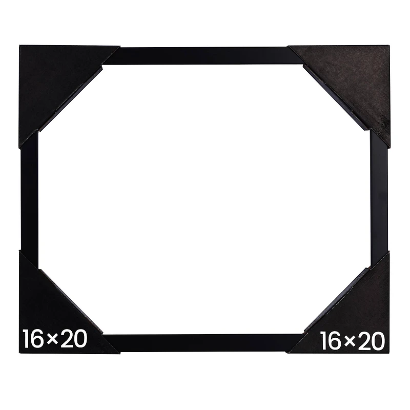 16" x 20" Black Open Back Frame by Studio Décor®
