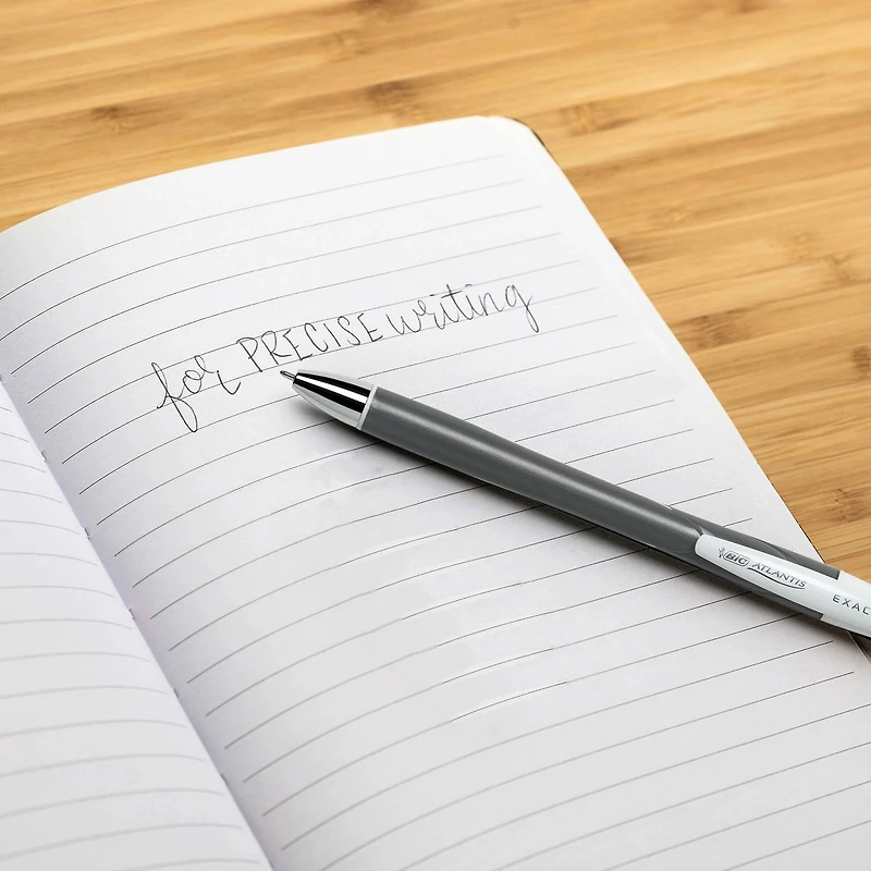 BIC® Glide™ Exact Fine Point 0.7mm Retractable Ball Point Pens