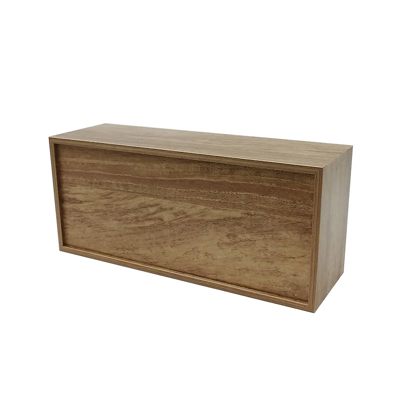 15.75" White & Woodgrain Desk Drawer Cubby by Ashland®