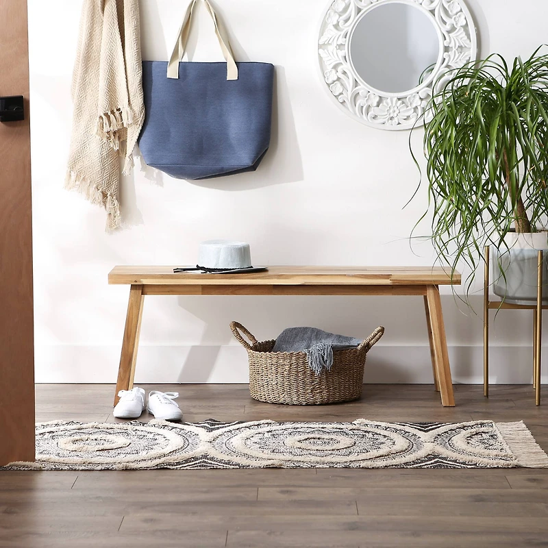 DII® Hand-Loomed Medallion Runner Rug