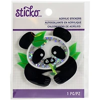 Sticko® Panda Acrylic Sticker