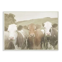 Stupell Industries Cows in the Field Wall Plaque