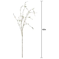 42" Cream Willow Branch Stem by Ashland®