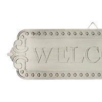 18" x 5.25" Metal Welcome Wall Décor by Ashland®