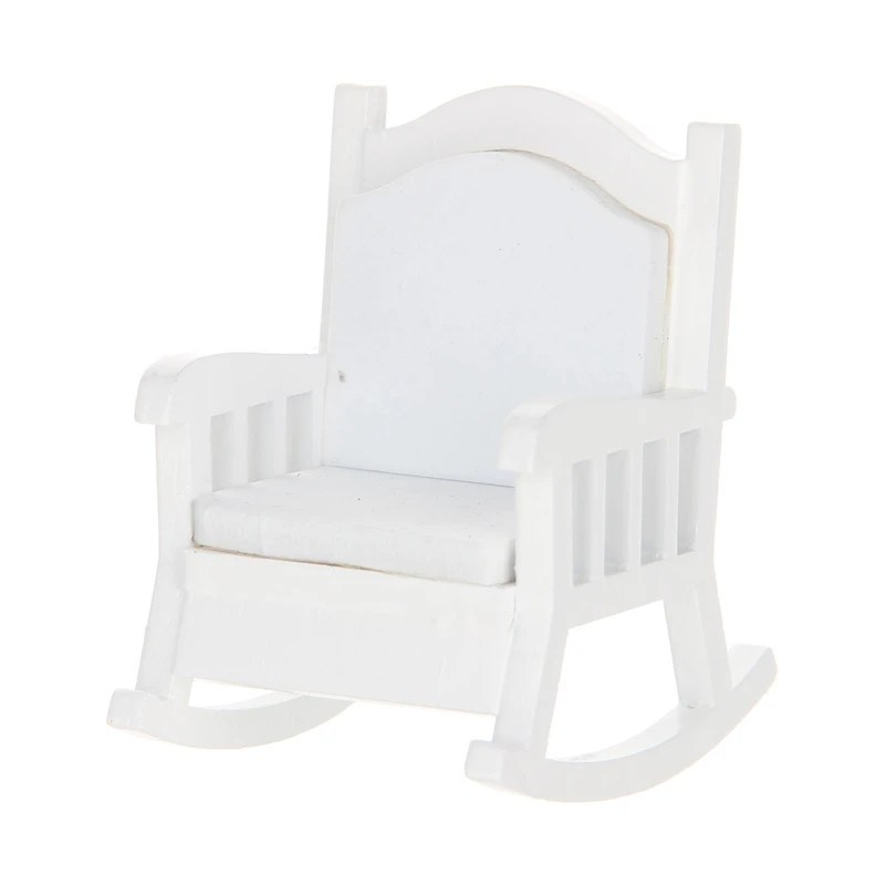 Miniature White Rocking Chair by Make Market®