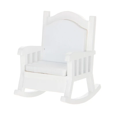 Miniature White Rocking Chair by Make Market®