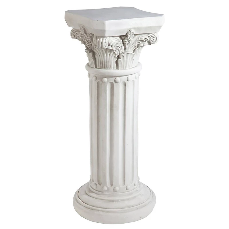 Design Toscano 33.5" The Athena Corinthian Pedestal