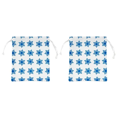 Star of David Mini Fabric Bags, 2ct. by Ashland®
