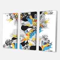 Designart - Minimal Fluid Shapes In Bauhaus Memphis Style