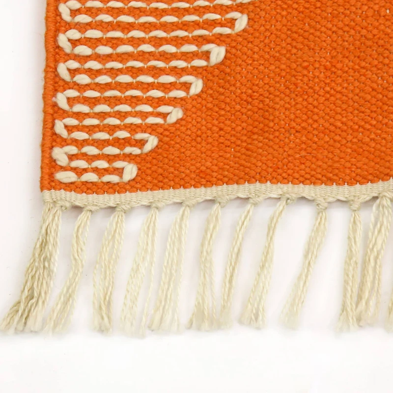 National Outdoor Living® Geometric Hand Woven Outdoor Rug