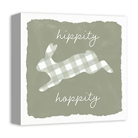 Hippity Hoppity Bunny Canvas Wall Art