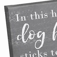 Dog Hair Canvas Wall Art
